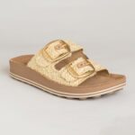 Leather Sandals Women Despoina Vanilla Rafia