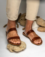 Leather Sandals Men Bellerophon - Image 3